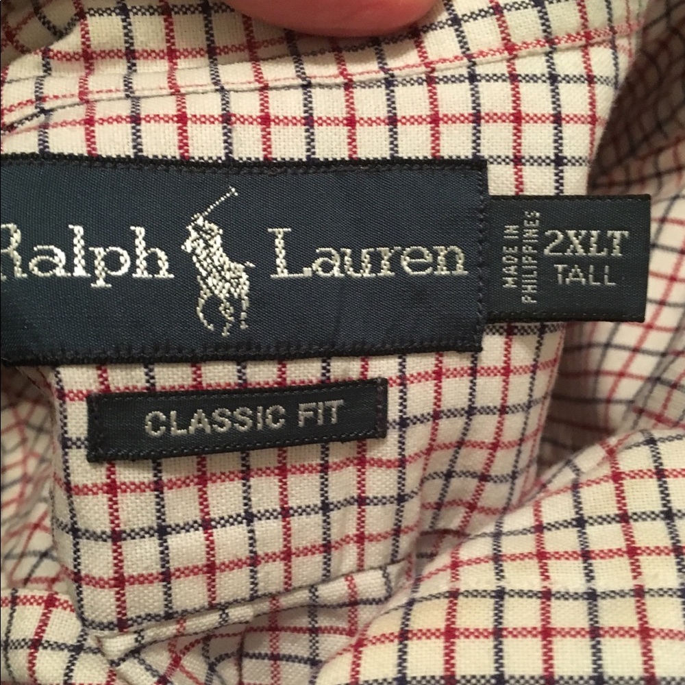 Men’s Ralph Lauren Classic Fit 2XLT tall